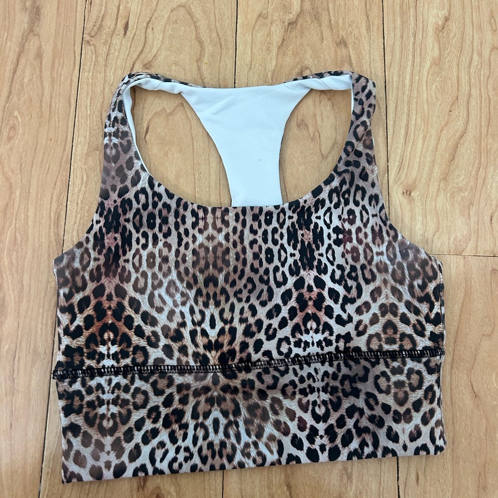 DYI Leopard Sports bra